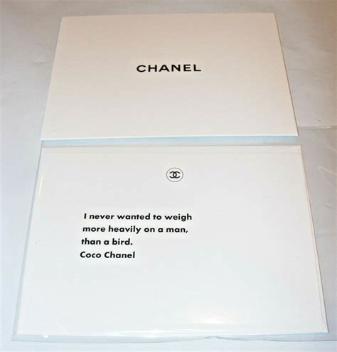 chanel thank you cards